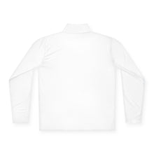 Load image into Gallery viewer, Unite for HER - White Embroidered Quarter-Zip Pullover