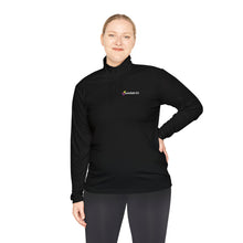 Load image into Gallery viewer, Unite for HER - Black Quarter-Zip Pullover
